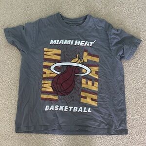 Gray Basketball Graphic Tee